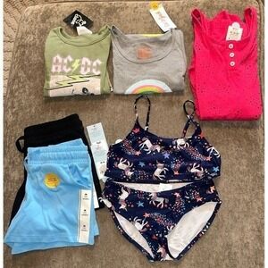 Cat & Jack/ Art Class Girls Size M 8 Summer Bundle